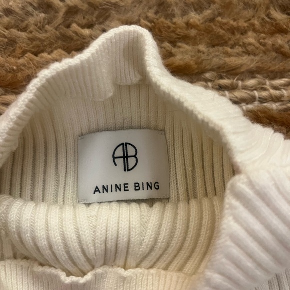 Anine Bing Sleeveless Sweater (Size XS, Cream) - Picture 3 of 3